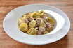 Tortellini mit Schinken Pilzen